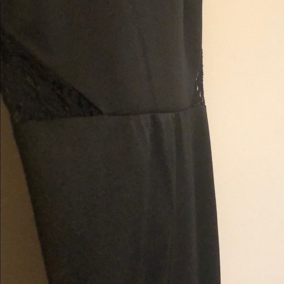 Black Peekaboo Lace Dress - Picture 4 of 5